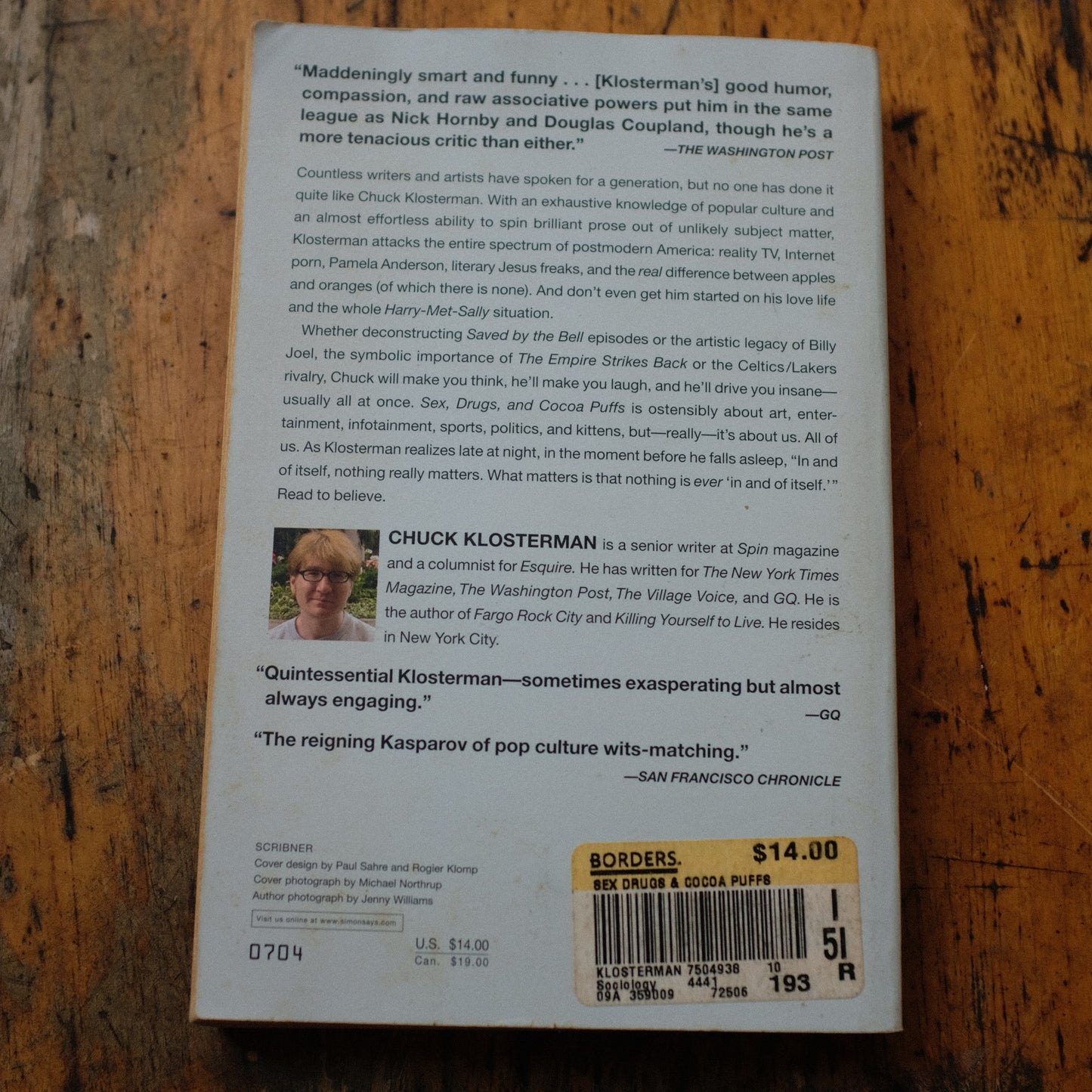 Sex, Drugs, and Cocoa Puffs by Chuck Klosterman