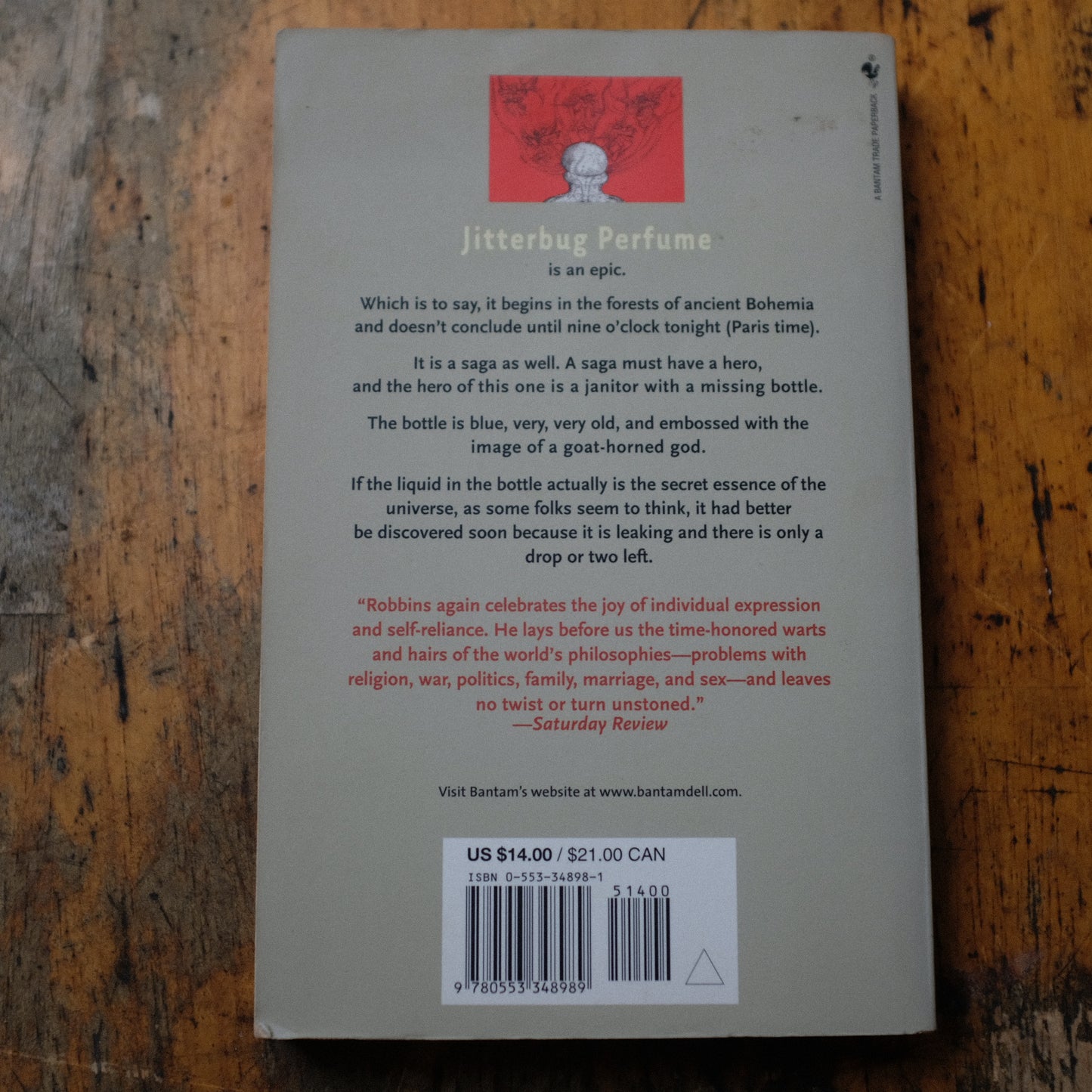 Jitterbug Perfume by Tom Robbins