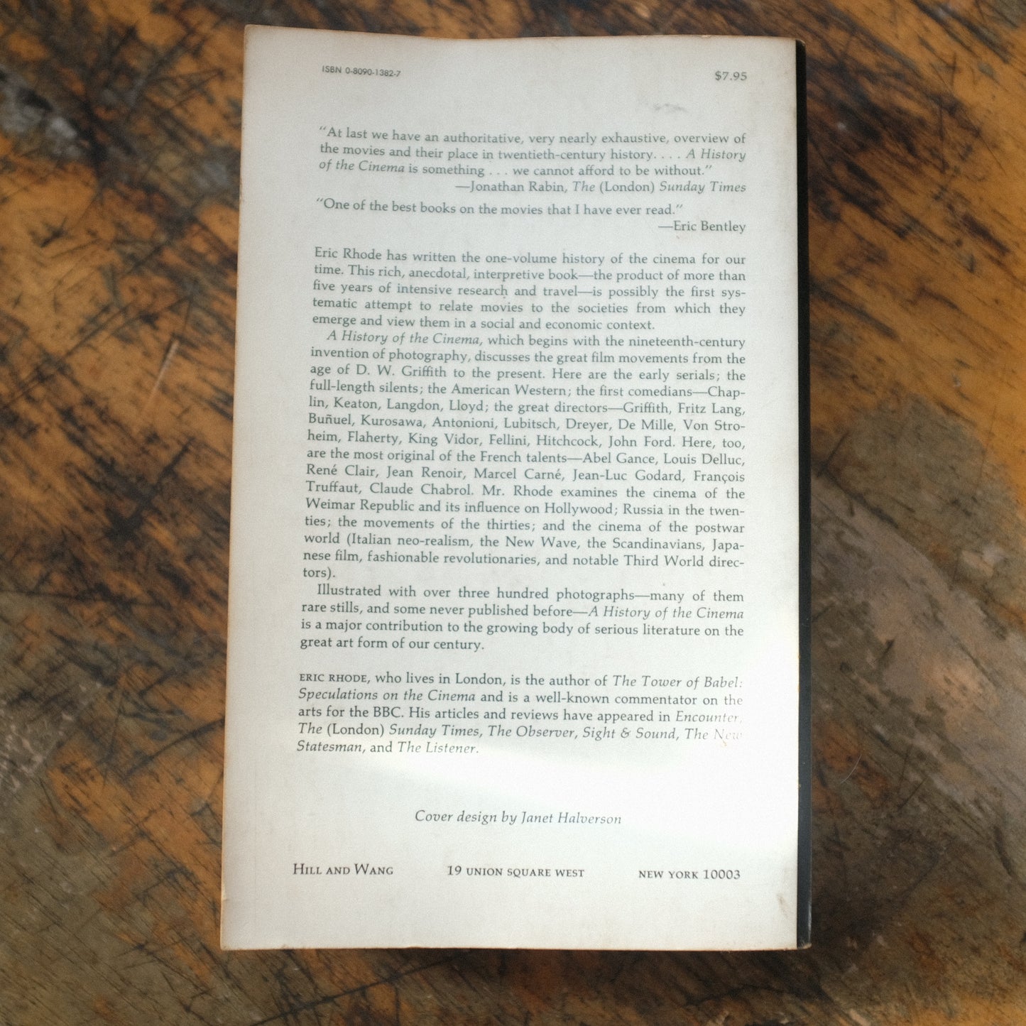 A History of the Cinema by Eric Rhode