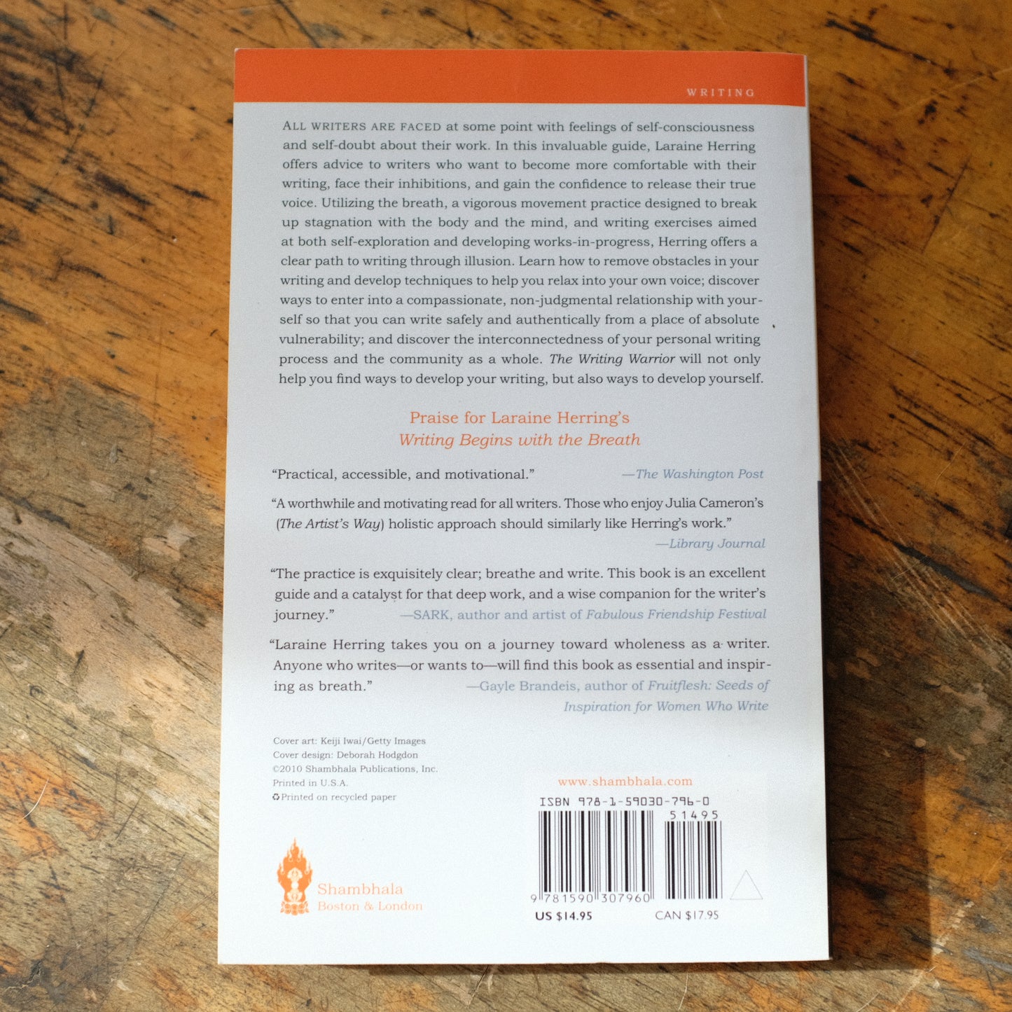 The Writing Warrior by Laraine Herring