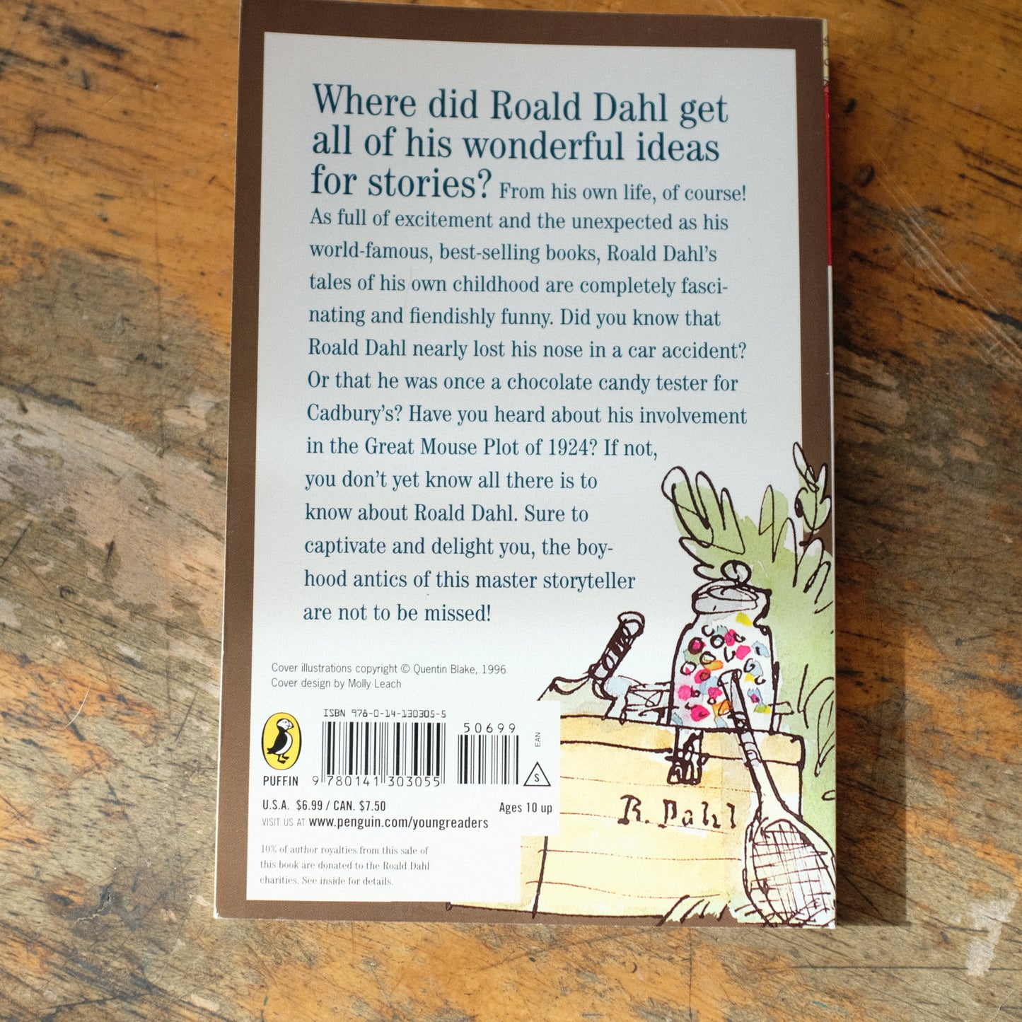 Boy: Tales of Childhood by Roald Dahl
