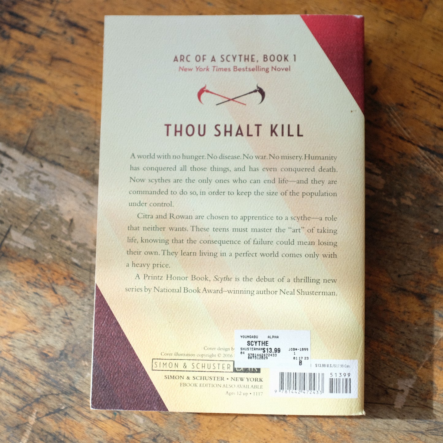 Scythe by Neal Shusterman