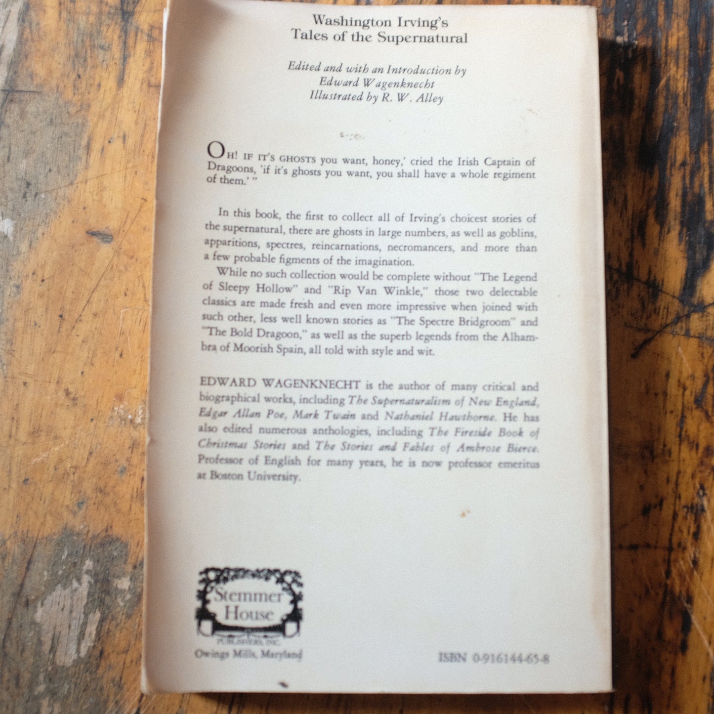 Washington Irving's Tales of the Supernatural