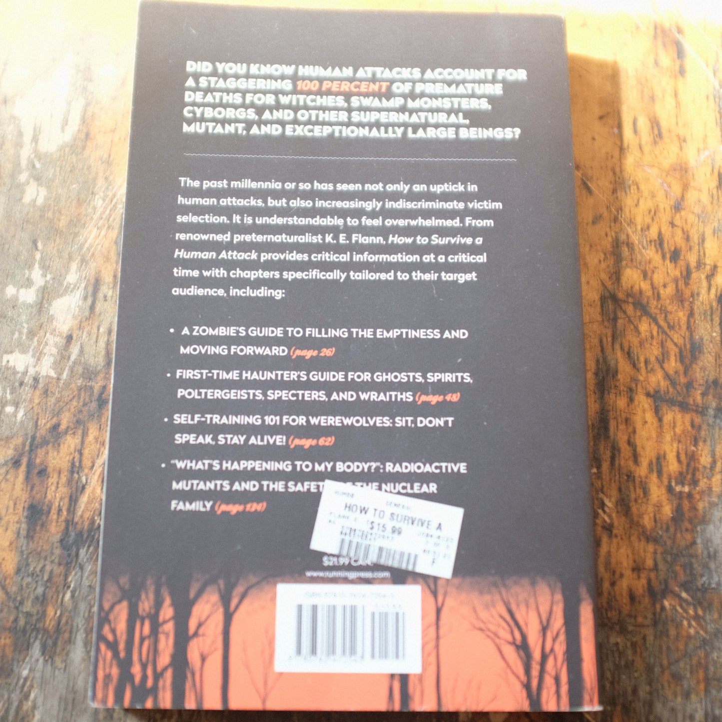 How To Survive A Human Attack