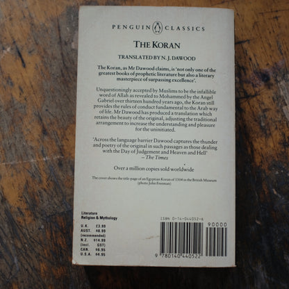 The Koran (Penguin Classics Edition)