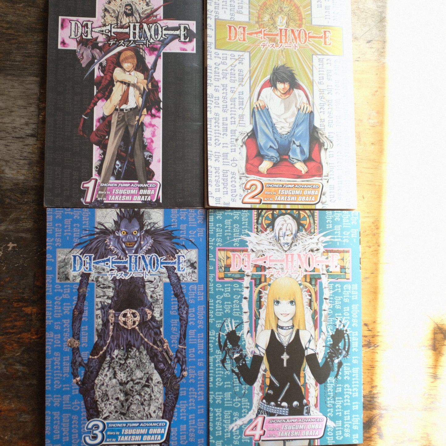 Death Note Vol. 1-4 – RETROFUTUREUSA