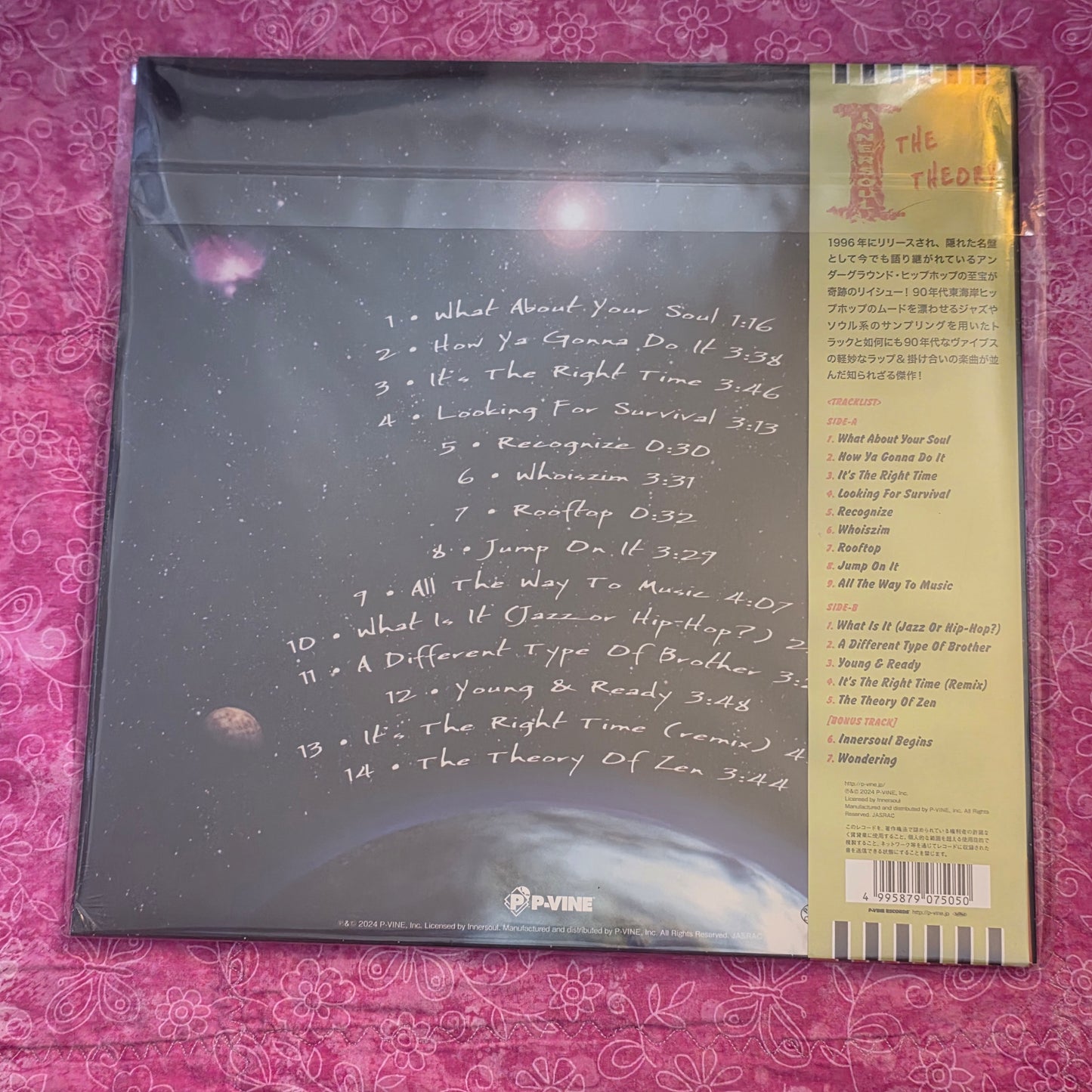 Innersoul/The Theory (w/Obi) PLP7505 New LP